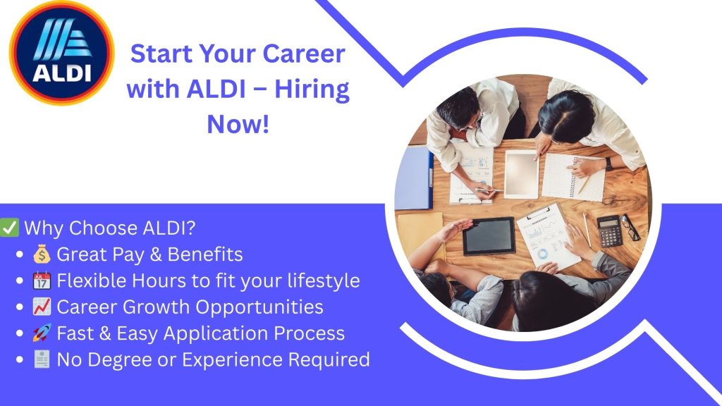 ALDI jobs hiring now