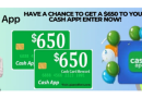 Have a Chance to GET $650 to Your Cash App –OkWoW